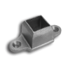 Cast Iron Flange Shoe forged steel finial, cast iron bushings, brass finial, bushings, baluster, cast iron baluster collar, cast iron shoes and bases, brass baluster, powder-coated, zinc square shoe, aluminum baluster collar, simshoe, ts distributors