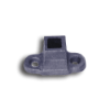 Cast Iron Extra-Tall Square Shoe 1/2" forged steel finial, cast iron bushings, brass finial, bushings, baluster, cast iron baluster collar, cast iron shoes and bases, brass baluster, powder-coated, zinc square shoe, aluminum baluster collar, simshoe, ts distributors
