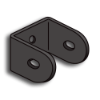 Commercial Omni Direction Panel Bracket V2 commercial omni direction panel bracket V2, omni bracket, omni direction bracket, commercial brackets, directional brackets, powder-coated, flat mount bracket, mounting brackets, fence panles, fence accessories, gate hardware, gate accessories, custom fencing, walk gates, custom gates, ts distributors