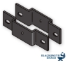 Line Bracket line bracket, brackets, fence bracket, gate bracket, fence accessories, fence hardware, gate accessories, gate hardware, custom fences, custom gates, walk gates, powder coated, blacksmith brand, ts distributors