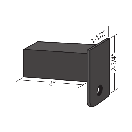 Residential 1" Rail