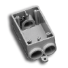3/4" PVC F-Series 1-Gang Box FSCC Access control, gate operators, viking, doorking, liftmaster, apollo, eagle, swing gate, slide gate, BFT, Ramset, loop detctor, transmitter, 315 MHz, 2.0 technology, superior gate operaator, phobos, oxi receiver, residential swing gates, wireless keypads, ramset, electromagnetic lock ,Maglock, access controller, push to exit, proximity reader, cellular callbox, telephone entry system, board kit, intercom, photoeye kits, seco-larm, EMX, click2enter, emergency entry box, lead-acid battery, THALIA, conduit, screw connector, back-up power