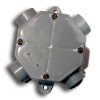 Octagon Conduit Box - 1/2" or 3/4" Fittings Access control, gate operators, viking, doorking, liftmaster, apollo, eagle, swing gate, slide gate, BFT, Ramset, loop detctor, transmitter, 315 MHz, 2.0 technology, superior gate operaator, phobos, oxi receiver, residential swing gates, wireless keypads, ramset, electromagnetic lock ,Maglock, access controller, push to exit, proximity reader, cellular callbox, telephone entry system, board kit, intercom, photoeye kits, seco-larm, EMX, click2enter, emergency entry box, lead-acid battery, THALIA, conduit, screw connector, back-up power
