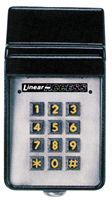 Linear Wireless Keypad Access control, gate operators, viking, doorking, liftmaster, apollo, eagle, swing gate, slide gate, BFT, Ramset, loop detctor, transmitter, 315 MHz, 2.0 technology, superior gate operaator, phobos, oxi receiver, residential swing gates, wireless keypads, ramset, electromagnetic lock ,Maglock, access controller, push to exit, proximity reader, cellular callbox, telephone entry system, board kit, intercom, photoeye kits, seco-larm, EMX, click2enter, emergency entry box, lead-acid battery, THALIA, conduit, screw connector, back-up power