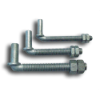 Adjustable Gate Hanger Bolt (J Bolt) gate hardware, gate hanger bolt, gate bolt, j bolt