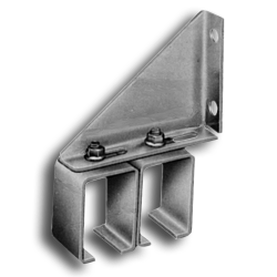 Double Track Bracket gate hardware, double track bracket