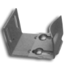 Adjustable Door Guide/Stop gate hardware, adjustable guide, door stop