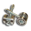 Trolley Wheels  gate hardware, trolley wheels, sliding door track bracket, galvanized steel trolley track