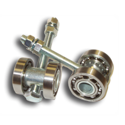 Trolley Wheels  gate hardware, trolley wheels, sliding door track bracket, galvanized steel trolley track