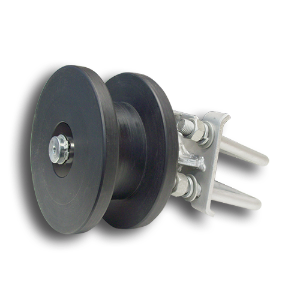 Premium Heavy Duty Cantilever Gate Roller - Square Nylon gate hardware, cantilever roller, gate roller