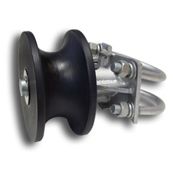 Premium Heavy Duty Cantilever Gate Roller - Round Nylon gate hardware, gate roller, cantilever gate roller