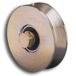 Premium 4" Steel V-Groove Wheels gate hardware, gate closer, lockey, adjustable hydraulic, fence, self-closing, hinge set, door closer, gate locks, swing gate, exit control hardware, deadlocking gate, free exit push, handle converter, sliding gate lock, code lock, mechanical lock, gate keeper, safety gate latch, magna-latch,  heavy-duty exit, back catch, gate latch, barrel bolt, barrel hinge, piano hinge, weldable hinge, cane bolt, drop bolt, tru-close, lokklatch, self closing hinge, magnatic latch, security keeper, locinox, bar adaptor, bat-wing hinge, steel mailbox, aluminum sliding gate track, trolley wheels, sliding door track bracket