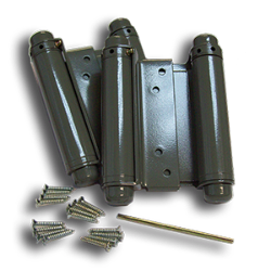 4" Double Acting Spring Hinges gate hardware, gate closer, lockey, adjustable hydraulic, fence, self-closing, hinge set, door closer, gate locks, swing gate, exit control hardware, deadlocking gate, free exit push, handle converter, sliding gate lock, code lock, mechanical lock, gate keeper, safety gate latch, magna-latch,  heavy-duty exit, back catch, gate latch, barrel bolt, barrel hinge, piano hinge, weldable hinge, cane bolt, drop bolt, tru-close, lokklatch, self closing hinge, magnatic latch, security keeper, locinox, bar adaptor, bat-wing hinge, steel mailbox, aluminum sliding gate track, trolley wheels, sliding door track bracket