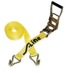 Heavy Duty Ratchet Strap with Wire Hooks axle assemblies, hanger kits, tandem axle, ratchet strap, trailer parts, couplers, towing ball mount, bulldog jack, ts distributors, A-Frame coupler, tow chain