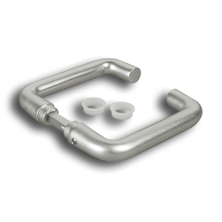 Locinox ADA Compliant Double Aluminum Handles gate hardware, aluminum handles, Locinox handles, double handles
