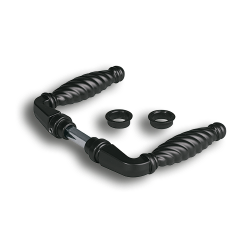 Locinox Ornamental Double Handles gate hardware, aluminum handles, Locinox handles, double handles