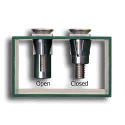 Locinox Quick-Fix Mounting Bolts gate hardware, gate closer, lockey, adjustable hydraulic, fence, self-closing, hinge set, door closer, gate locks, swing gate, exit control hardware, deadlocking gate, free exit push, handle converter, sliding gate lock, code lock, mechanical lock, gate keeper, safety gate latch, magna-latch,  heavy-duty exit, back catch, gate latch, barrel bolt, barrel hinge, piano hinge, weldable hinge, cane bolt, drop bolt, tru-close, lokklatch, self closing hinge, magnatic latch, security keeper, locinox, bar adaptor, bat-wing hinge, steel mailbox, aluminum sliding gate track, trolley wheels, sliding door track bracket