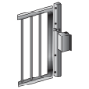 "Speed Latch" Keyless Release gate hardware, gate closer, lockey, adjustable hydraulic, fence, self-closing, hinge set, door closer, gate locks, swing gate, exit control hardware, deadlocking gate, free exit push, handle converter, sliding gate lock, code lock, mechanical lock, gate keeper, safety gate latch, magna-latch,  heavy-duty exit, back catch, gate latch, barrel bolt, barrel hinge, piano hinge, weldable hinge, cane bolt, drop bolt, tru-close, lokklatch, self closing hinge, magnatic latch, security keeper, locinox, bar adaptor, bat-wing hinge, steel mailbox, aluminum sliding gate track, trolley wheels, sliding door track bracket