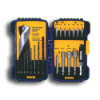 Irwin 20 Pc. Drill/Driver Set Caution tape, halogen flood lights, polyethylene fence, barricade fence, crowd control fence, oxy-acetylene cutting tips, flashback arrestors, miller, blacksmith brand, pesticide respirator, welding respirator, polycarbonate face shield, welding goggle, wire cup brush, wire wheel, Irwin drill bit, resin fiber sanding disk, shank kit for polishing pad, Bearcat, Dewalt, bi-metal hole saw, grinding wheels, saw cut-off wheel, chop-saw wheel, abrasive flap wheel, Quikrete, polyurethane self-leveling sealant, weld cleaning hammers, Irwin quick grip, the original vise-grip, wire clamp, GOJO, MIG pliers, Aviation, crescent professional tool set, cable hoist, manual chain hoist, Komelon, polycast, contour gauge