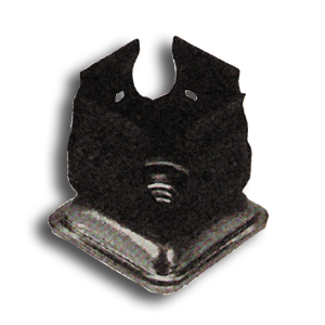 Four Sided Metal Threaded Greater Clip - 1-1/2" Tube gate hardware, gate closer, lockey, adjustable hydraulic, fence, self-closing, hinge set, door closer, gate locks, swing gate, exit control hardware, deadlocking gate, free exit push, handle converter, sliding gate lock, code lock, mechanical lock, gate keeper, safety gate latch, magna-latch,  heavy-duty exit, back catch, gate latch, barrel bolt, barrel hinge, piano hinge, weldable hinge, cane bolt, drop bolt, tru-close, lokklatch, self closing hinge, magnatic latch, security keeper, locinox, bar adaptor, bat-wing hinge, steel mailbox, aluminum sliding gate track, trolley wheels, sliding door track bracket