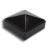 Plastic Pyramid Newel Post Cap plastic pyramid newel post cap, newel post cap, plastic post cap, pyramid newel post cap, plastic finials, decorative finials, decorative post caps, plastic decortaive finials, PVC post caps, PVC finials, fence accessories, plastic fence accessories, newell post caps, ts distributors