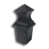 Plastic Pyramid Point Finial plastic pyramid point finial, plastic finials, finials, plastic post caps, fence post caps, plastic fence post caps, pyramid point finial, decorative finials, decorative plastic finials, PVC finials, fence accessories, plastic fence accessories, ts distributors