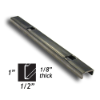 Square Hole 1" x 1/2" x 1/8" Rollformed Channel arched gate kit, arched gate top, standard arch, compound arch, galvanized crushed steel spear point, crushed spear point, galvanized, perforated metal sheet, rollformed pre-punched channel, structural pre-punched channel, unpunched rollformed channel, rollformed channel