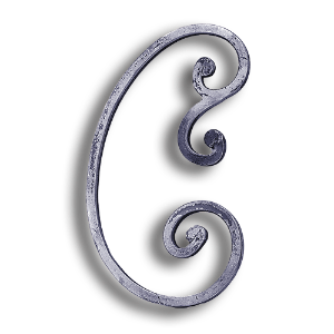 Forged Steel Scroll forged steel scrolls, forged panels, metal stair balusters, rail balusters, steel rail balusters, forged steel rosettes, steel balcony balusters, steel pickets, hammered metal stair baluster, hammered metal railing balusters, hand forged balusters, balusters with bushings, forged newel posts, forged rail panels, powder coated steel forgings, forged steel elemetns, stamped steel elements, fully weldable leaves, fully weldable flowers, pressed steel elements, weldable cast steel leaves, forged steel spheres, forged steel baskets