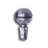 Forged Steel Finial - 2-3/4" dia. forged steel finial, steel finials, forged steel decorative finials, decorative post caps, steel post caps, forged steel post caps, forged steel fence accessories, steel fence accessories, steel fence posts, metal post caps, metal fence posts, finials for fences, ts distributors