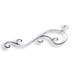 Forged Steel Plain Edge Scroll forged steel scrolls, forged panels, metal stair balusters, rail balusters, steel rail balusters, forged steel rosettes, steel balcony balusters, steel pickets, hammered metal stair baluster, hammered metal railing balusters, hand forged balusters, balusters with bushings, forged newel posts, forged rail panels, powder coated steel forgings, forged steel elemetns, stamped steel elements, fully weldable leaves, fully weldable flowers, pressed steel elements, weldable cast steel leaves, forged steel spheres, forged steel baskets