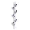 Forged Steel Stair and Rail Baluster - 1/2" dia. Rd. Material forged steel scrolls, forged panels, metal stair balusters, rail balusters, steel rail balusters, forged steel rosettes, steel balcony balusters, steel pickets, hammered metal stair baluster, hammered metal railing balusters, hand forged balusters, balusters with bushings, forged newel posts, forged rail panels, powder coated steel forgings, forged steel elemetns, stamped steel elements, fully weldable leaves, fully weldable flowers, pressed steel elements, weldable cast steel leaves, forged steel spheres, forged steel baskets