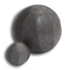 Forged Solid Steel Sphere Forged Steel Sphere, Forged Steel, Forged Solid Steel Sphere, Faceted, Forged Finish, TS Distributors