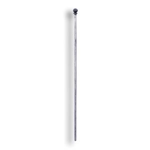 Hand Forged Steel Baluster - 9/16" dia. Rd. Material forged steel scrolls, forged panels, metal stair balusters, rail balusters, steel rail balusters, forged steel rosettes, steel balcony balusters, steel pickets, hammered metal stair baluster, hammered metal railing balusters, hand forged balusters, balusters with bushings, forged newel posts, forged rail panels, powder coated steel forgings, forged steel elemetns, stamped steel elements, fully weldable leaves, fully weldable flowers, pressed steel elements, weldable cast steel leaves, forged steel spheres, forged steel baskets