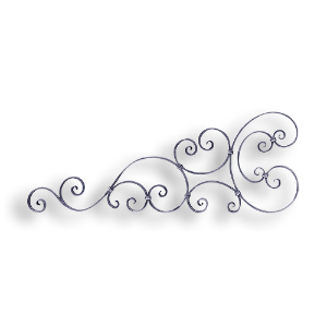 Forged Steel Light Grooved Edge Scroll forged steel scrolls, forged panels, metal stair balusters, rail balusters, steel rail balusters, forged steel rosettes, steel balcony balusters, steel pickets, hammered metal stair baluster, hammered metal railing balusters, hand forged balusters, balusters with bushings, forged newel posts, forged rail panels, powder coated steel forgings, forged steel elemetns, stamped steel elements, fully weldable leaves, fully weldable flowers, pressed steel elements, weldable cast steel leaves, forged steel spheres, forged steel baskets