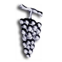 Light Gauge Stamped Steel Grape forged steel grapes, light gauge stamped steel grapes, single face grapes