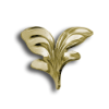 Solid Brass Leaf brass leaf, brass leaves, brass elements, solid brass decorations, solid brass leaf