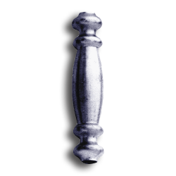 Steel Round Tube Bushing 1/2" forged steel finial, cast iron bushings, brass finial, bushings, baluster, cast iron baluster collar, cast iron shoes and bases, brass baluster, powder-coated, zinc square shoe, aluminum baluster collar, simshoe, ts distributors