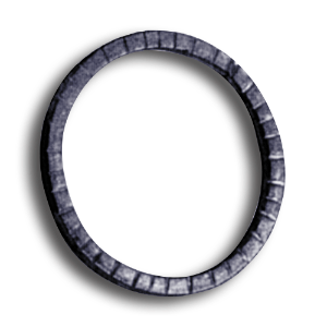 Solid Steel Hammered Ring solid steel hammered ring, hammered ring, solid steel ring, steel ring, steel finials, ts distributors