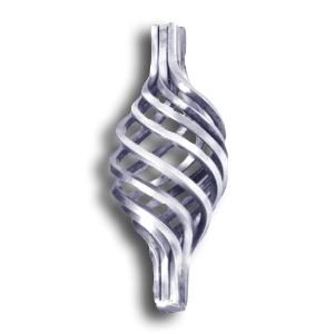 Forged Steel Basket Square - 9 Filaments Forged Steel Basket Square, Forged Steel, Decorative Basket Square, Steel Basket Square, TS Distributors
