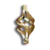 Solid Brass Basket Square Solid Brass Basket Square, Brass Basket Square, Decorative Brass Basket Square