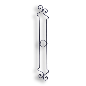 Forged Steel Stair and Rail Baluster - 5/16" x 9/16" Rect. Material forged steel scrolls, forged panels, metal stair balusters, rail balusters, steel rail balusters, forged steel rosettes, steel balcony balusters, steel pickets, hammered metal stair baluster, hammered metal railing balusters, hand forged balusters, balusters with bushings, forged newel posts, forged rail panels, powder coated steel forgings, forged steel elemetns, stamped steel elements, fully weldable leaves, fully weldable flowers, pressed steel elements, weldable cast steel leaves, forged steel spheres, forged steel baskets