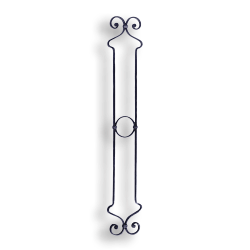 Forged Steel Stair and Rail Baluster - 5/16" x 9/16" Rect. Material forged steel scrolls, forged panels, metal stair balusters, rail balusters, steel rail balusters, forged steel rosettes, steel balcony balusters, steel pickets, hammered metal stair baluster, hammered metal railing balusters, hand forged balusters, balusters with bushings, forged newel posts, forged rail panels, powder coated steel forgings, forged steel elemetns, stamped steel elements, fully weldable leaves, fully weldable flowers, pressed steel elements, weldable cast steel leaves, forged steel spheres, forged steel baskets