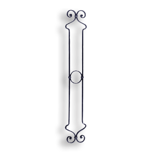 Forged Steel Stair and Rail Baluster - 5/16" x 9/16" Rect. Material forged steel scrolls, forged panels, metal stair balusters, rail balusters, steel rail balusters, forged steel rosettes, steel balcony balusters, steel pickets, hammered metal stair baluster, hammered metal railing balusters, hand forged balusters, balusters with bushings, forged newel posts, forged rail panels, powder coated steel forgings, forged steel elemetns, stamped steel elements, fully weldable leaves, fully weldable flowers, pressed steel elements, weldable cast steel leaves, forged steel spheres, forged steel baskets