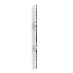 Hand Forged Steel Baluster Hammered - 9/16" Sq. Material forged steel scrolls, forged panels, metal stair balusters, rail balusters, steel rail balusters, forged steel rosettes, steel balcony balusters, steel pickets, hammered metal stair baluster, hammered metal railing balusters, hand forged balusters, balusters with bushings, forged newel posts, forged rail panels, powder coated steel forgings, forged steel elemetns, stamped steel elements, fully weldable leaves, fully weldable flowers, pressed steel elements, weldable cast steel leaves, forged steel spheres, forged steel baskets