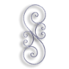 Forged Steel Hammered Scroll Panel forged steel scrolls, forged panels, metal stair balusters, rail balusters, steel rail balusters, forged steel rosettes, steel balcony balusters, steel pickets, hammered metal stair baluster, hammered metal railing balusters, hand forged balusters, balusters with bushings, forged newel posts, forged rail panels, powder coated steel forgings, forged steel elemetns, stamped steel elements, fully weldable leaves, fully weldable flowers, pressed steel elements, weldable cast steel leaves, forged steel spheres, forged steel baskets