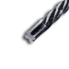 Twisted "Rope Style" Quad Bar Quad bar, rope style bar, decorative quad bar, twisted bar, decorative bars, forged metal, ts distributors