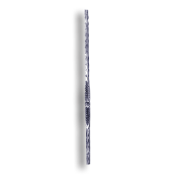 Forged Steel Newel Post Hammered - 1" Sq. Material forged steel scrolls, forged panels, metal stair balusters, rail balusters, steel rail balusters, forged steel rosettes, steel balcony balusters, steel pickets, hammered metal stair baluster, hammered metal railing balusters, hand forged balusters, balusters with bushings, forged newel posts, forged rail panels, powder coated steel forgings, forged steel elemetns, stamped steel elements, fully weldable leaves, fully weldable flowers, pressed steel elements, weldable cast steel leaves, forged steel spheres, forged steel baskets