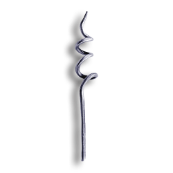 Hand-Forged Tendril forged steel scrolls, forged panels, metal stair balusters, rail balusters, steel rail balusters, forged steel rosettes, steel balcony balusters, steel pickets, hammered metal stair baluster, hammered metal railing balusters, hand forged balusters, balusters with bushings, forged newel posts, forged rail panels, powder coated steel forgings, forged steel elemetns, stamped steel elements, fully weldable leaves, fully weldable flowers, pressed steel elements, weldable cast steel leaves, forged steel spheres, forged steel baskets