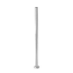 Inox Pre-Assembled Stainless Steel Newel Post - Fixed Perpendicular Base inox railing system, stainless steel railing, inox cable system, stainless steel tube handrail fittings