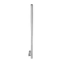 Inox Pre-Assembled Stainless Steel Newel Post - Fixed Lateral Base stainless steel railing, railing system, newel post, Inox system